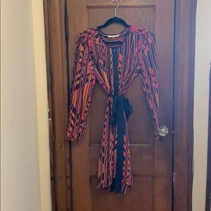 Trina Turk Patterned shirt dress